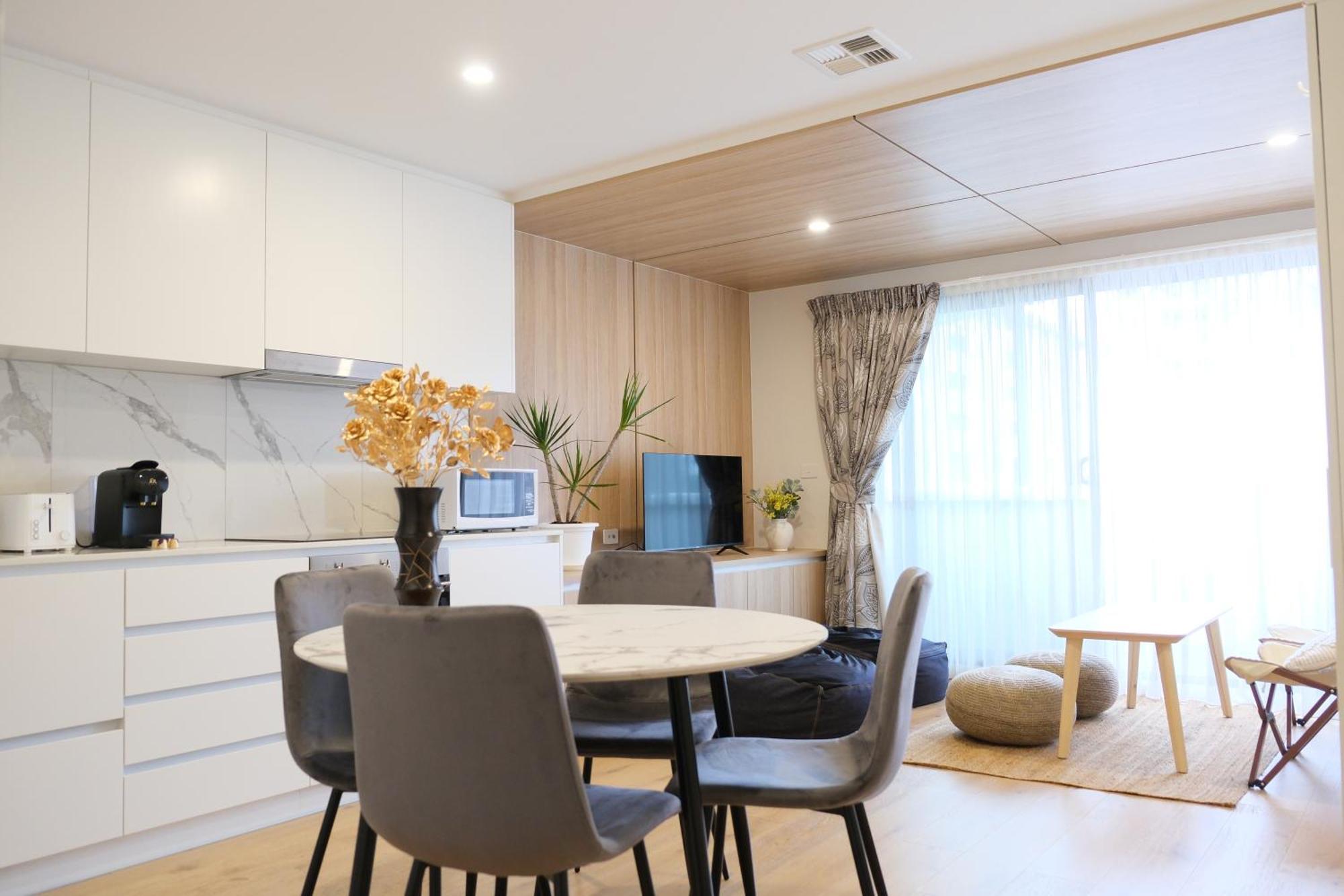 Apartamento Cbd Japanese Retreat 2Br 1P Brekky Wifi Netflix Camberra Exterior foto